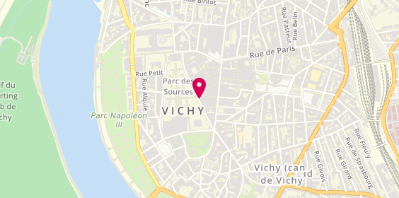 Plan de Pharmacie de l'Opéra, 14 Avenue du President Wilson, 03200 Vichy