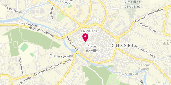 Plan de Pharmacie la Pléïade, 13 Boulevard Général de Gaulle, 03300 Cusset