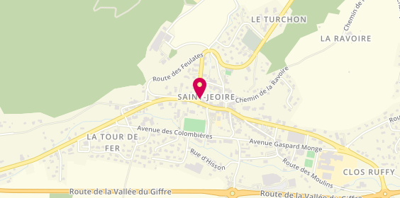 Plan de Pharmacie de Saint Jeoire, 10 Rue Allamand, 74490 Saint-Jeoire