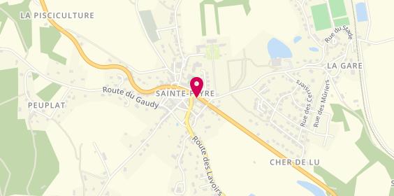 Plan de Pharmacie du Bien être, 2 Route d'Aubusson, 23000 Sainte-Feyre