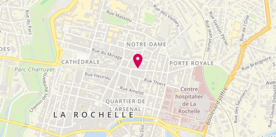 Plan de Pharmacie Gambetta, 31 Rue Gambetta, 17000 La Rochelle