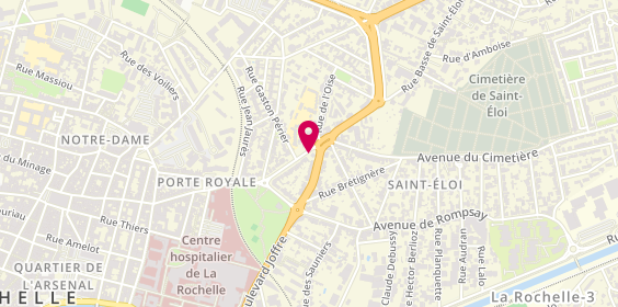Plan de Pharmacie Porte Royale, 28 Avenue de la Porte Royale, 17000 La Rochelle