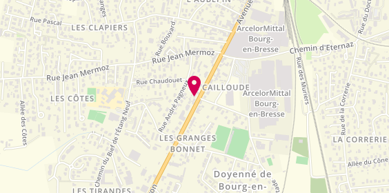 Plan de Pharmacie de la Trefilerie, 240 avenue de Lyon, 01960 Péronnas