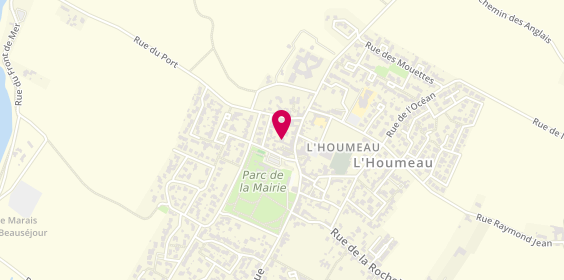 Plan de Pharmacie l'Houmeau, 12 Place du 14 Juillet - le Bourg, 17137 L'Houmeau