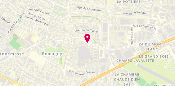 Plan de Elsi Sante, Centre Commercial 
14 Rue de la Resistance, 74100 Annemasse