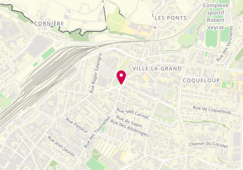 Plan de Pharmacie des Tournelles, 60 Rue des Tournelles, 74100 Ville-la-Grand