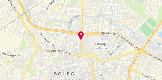 Plan de Pharmacie du Marche, 35 Avenue Maginot, 01000 Bourg-en-Bresse