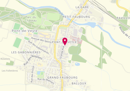 Plan de Pharmacie Voisin, 41 Grande Rue, 01290 Pont-de-Veyle