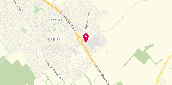 Plan de Pharmacie de Segny, 5 Route Nationale, 01170 Ségny