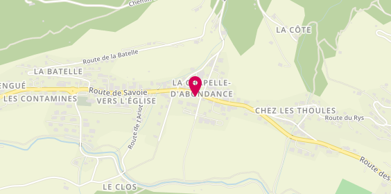 Plan de Pharmacie Brelaz, Chef Lieu, 74360 La Chapelle-d'Abondance