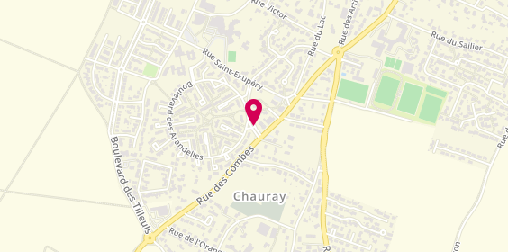 Plan de Pharmacie de Chauray, Centre Commercial Niort Est P Class 195 Boulevard Arandelles, 79180 Chauray