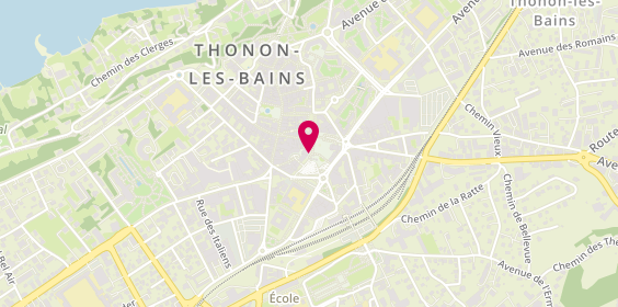 Plan de Totum, 2 Place des Arts, 74200 Thonon-les-Bains