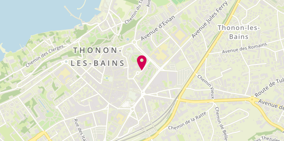 Plan de Pharmacie Gradel Sanson, 6 Place du Marche, 74200 Thonon-les-Bains