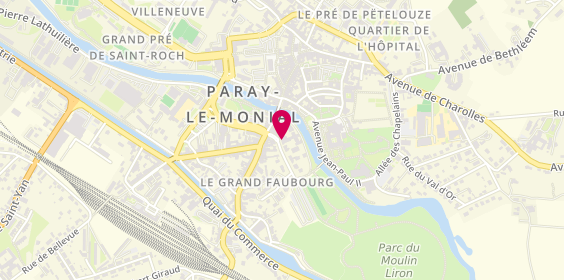 Plan de Pharmacie du Parc, 13 Boulevard du Dauphin Louis, 71600 Paray-le-Monial