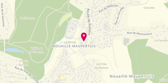 Plan de Pharmacie Nobilienne, 12 Place Jean le Bon, 86340 Nouaillé-Maupertuis