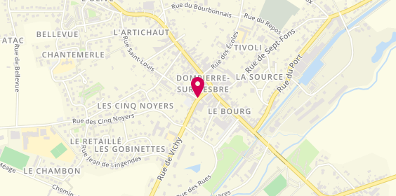 Plan de Pharmacie Guillerault, 66 Place Yves Deret, 03290 Dompierre-sur-Besbre