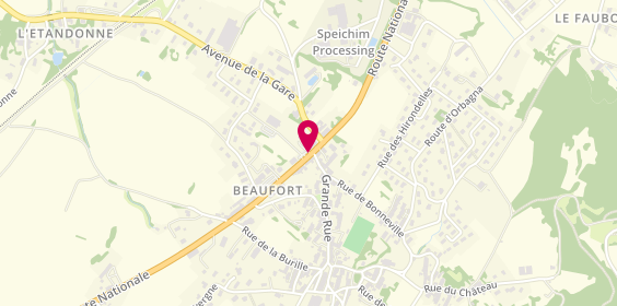 Plan de Pharmacie du Sud Revermont, Route Nationale, 39190 Beaufort