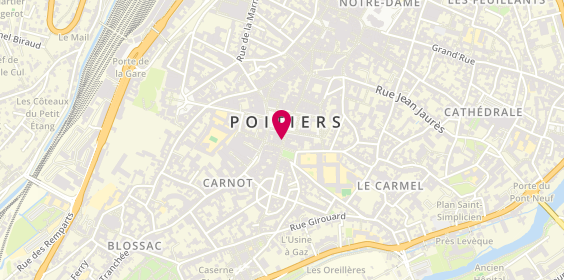 Plan de Pharmacie Magenta, 6 Rue de Magenta, 86000 Poitiers