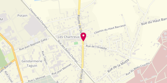 Plan de Pharmacie des Chartreux, 8 Route de Decize, 03400 Yzeure