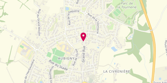 Plan de Pharmacien Giphar, 59 Grand'rue, 85430 Aubigny-les-Clouzeaux