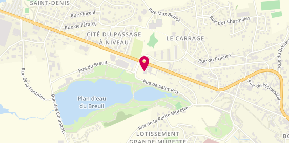 Plan de Pharmacie de Saint Denis, 35 Avenue Puzenat, 71140 Bourbon-Lancy