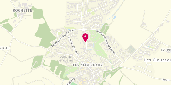 Plan de Pharmacie des Clouzeaux, 21 Bis Rue de la Grenouillere
Les Clouzeaux, 85430 Aubigny-les-Clouzeaux