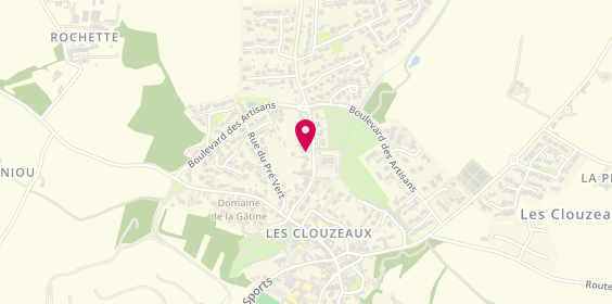 Plan de Pharmacie Delporte, 21 Bis Rue de la Grenouillère, 85430 Aubigny-les-Clouzeaux