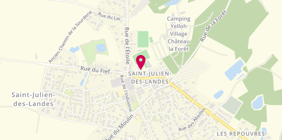 Plan de Pharmacie Saint Julien, 5 place Simone Veil, 85150 Saint-Julien-des-Landes