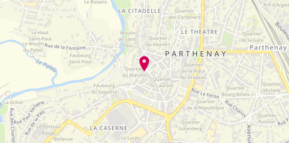 Plan de Giropharm, 86 Rue Jean Jaurès, 79200 Parthenay