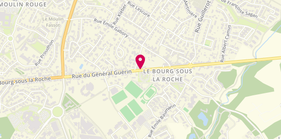 Plan de Pharmacie du Bourg, 131 Rue du Général Guérin, 85000 La Roche-sur-Yon