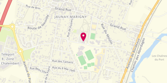 Plan de Ma Pharmacie, 16 avenue Gérard Girault, 86130 Jaunay-Marigny