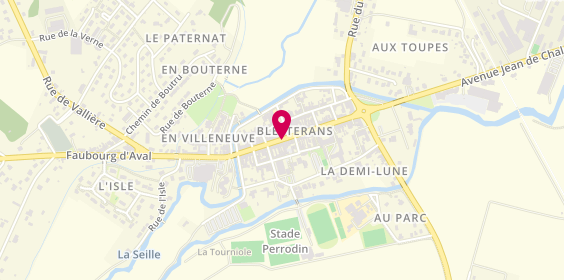 Plan de Pharmacie Mathis, 48 Rue Louis le Grand, 39140 Bletterans