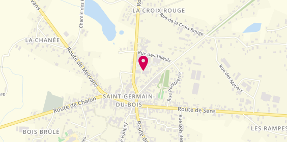 Plan de Grande Pharmacie San Germinoise, Route de Pierre de Bresse, 71330 Saint-Germain-du-Bois