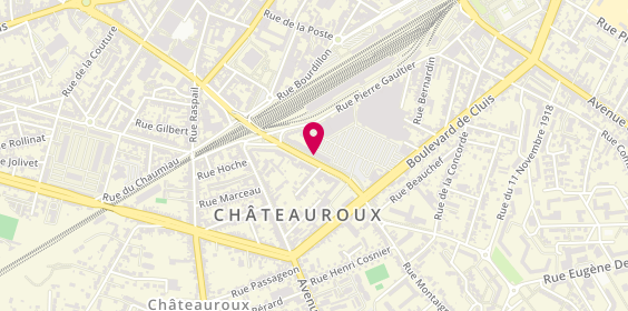 Plan de Pharmacie Daguet, 57 Avenue Charles de Gaulle, 36000 Châteauroux