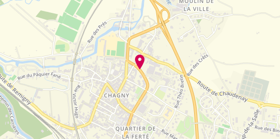 Plan de Grande Pharmacie du Centre, 14 Bis Avenue General de Gaulle, 71150 Chagny
