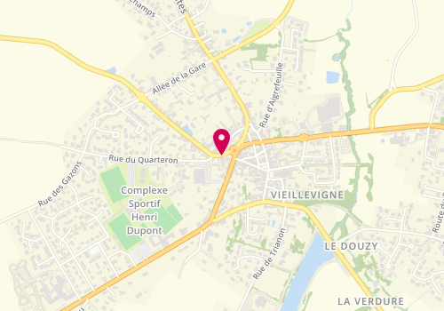 Plan de Pharmacie Gicquel, 11 Place de la Mairie, 44116 Vieillevigne