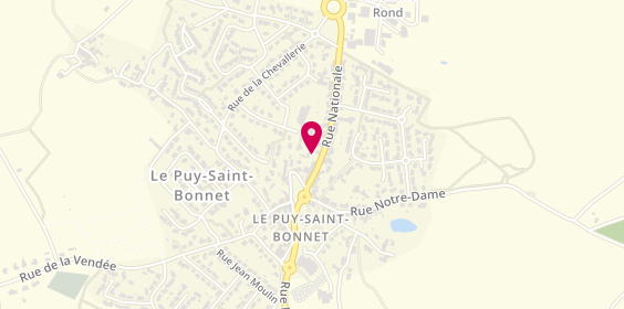 Plan de Pharmacie Bigot Fougerouse, le Puy Saint Bonnet
28 Rue Nationale, 49300 Cholet
