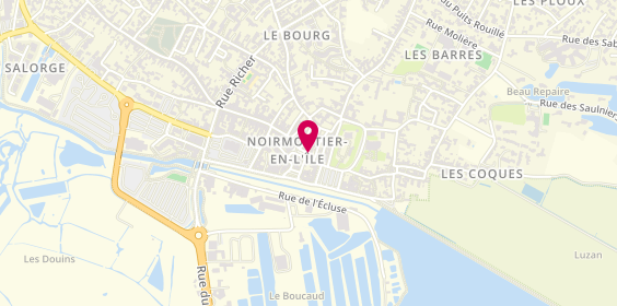 Plan de Pharmacie de l'Hôtel de Ville, 5 Place de l'Hôtel de Ville, 85330 Noirmoutier-en-l'Île