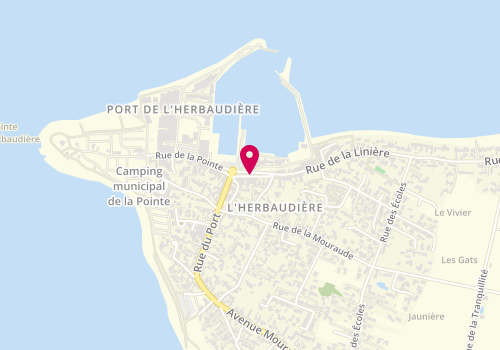 Plan de Pharmacie du Port, 10 Rue Marie Lemonnier, 85330 Noirmoutier-en-l'Île
