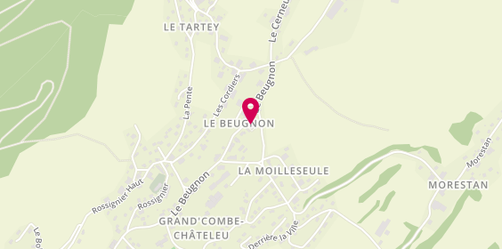 Plan de Pharmacie Leneutre, 7 le Beugnon, 25570 Grand'Combe-Châteleu