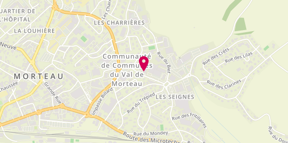 Plan de Para & Pharmacie Principale Morteau, 5 chemin des Pierres, 25500 Morteau