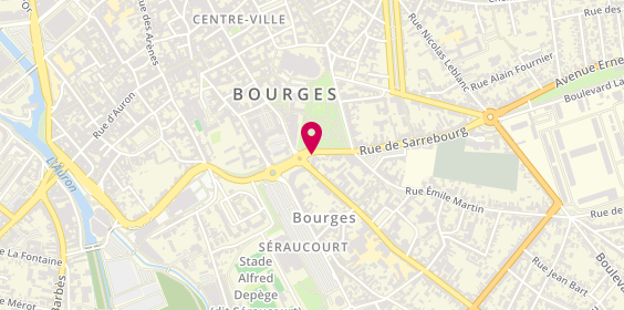 Plan de Pharmacie Fouassier, 1 Bis Place 8 Mai 1945, 18000 Bourges