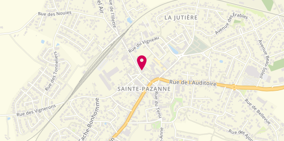 Plan de Pharmacie Mignen Charbeaux, 8 Avenue General de Gaulle, 44680 Sainte-Pazanne