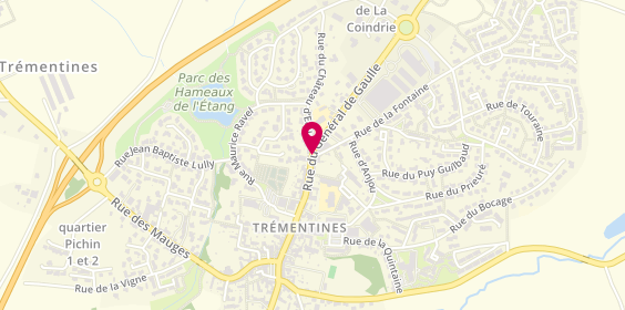 Plan de SCI Mac Loire, 70 Rue du General de Gaulle, 49340 Trémentines