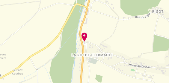 Plan de Pharmacie Turmeau, 4 Route de Loudun, 37500 La Roche-Clermault