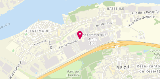 Plan de Pharmacie Atout Sud, Ct Commercial Atout Sud
1 Rue Ordronneau, 44400 Rezé