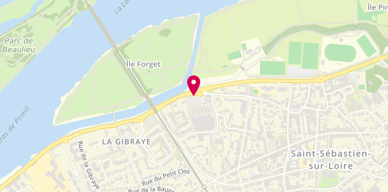 Plan de Giphar, 80 Boulevard des Pas Enchantés, 44230 Saint-Sébastien-sur-Loire