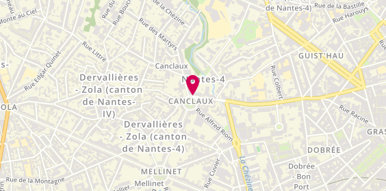 Plan de Pharmacie de Canclaux, 1 Bis place Canclaux, 44100 Nantes
