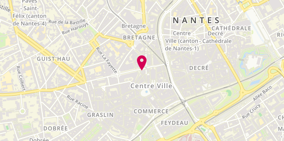 Plan de Pharmacie Saint Nicolas, 9 Rue de Feltre, 44000 Nantes