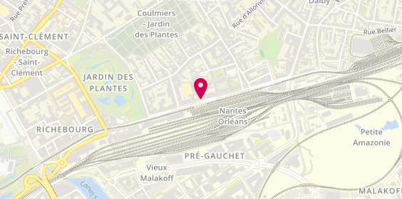 Plan de Pharmacie de la Gare, 27 Boulevard de Stalingrad, 44000 Nantes